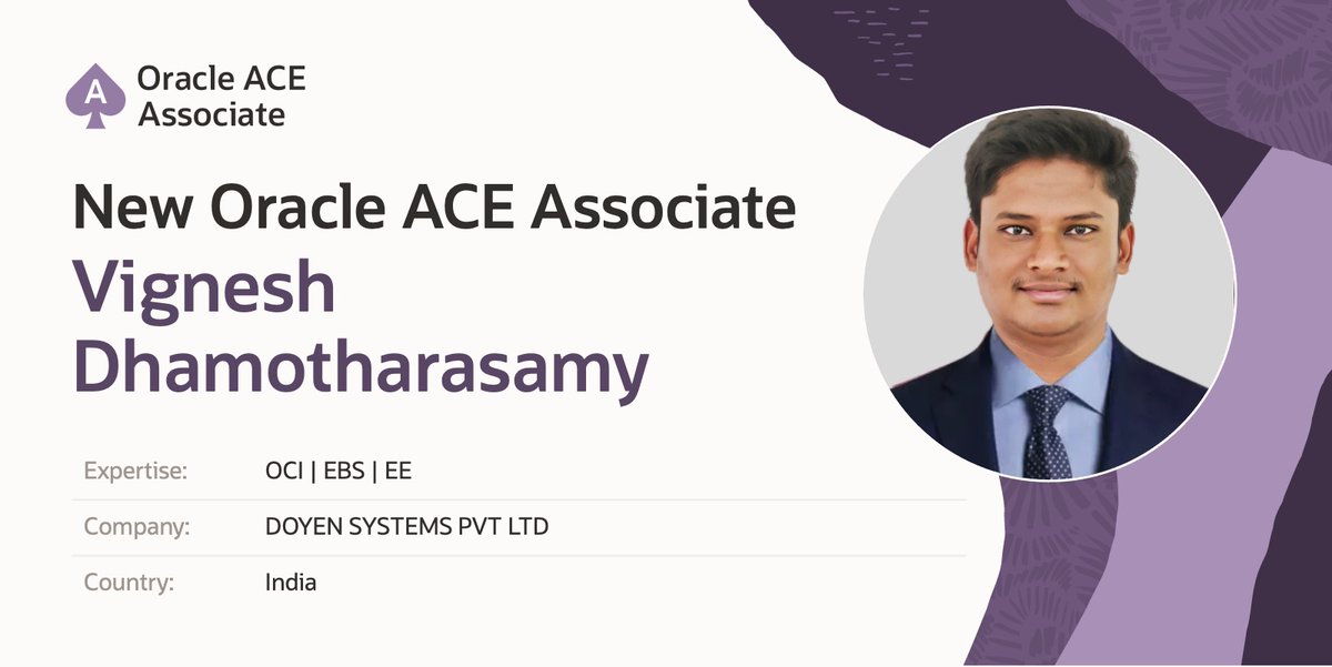 Oracle ACE Program tweet media