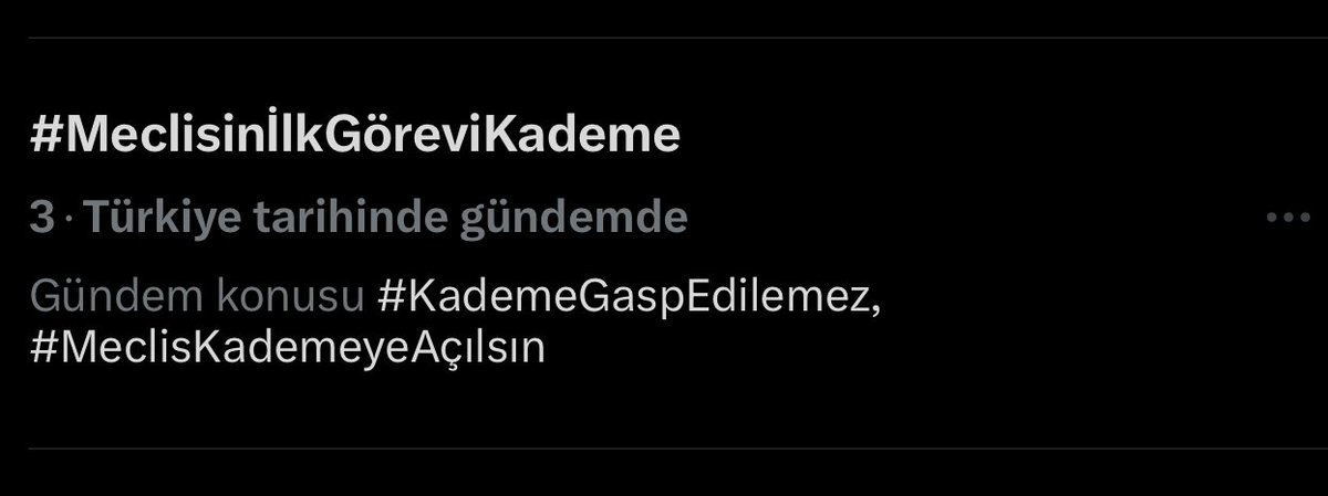 Helal olsun <a href="/EmadDernegi/">EMEKLİLİKTE ADALET DERNEĞİ ⚖️</a> yine kucaklıyorsun herkesi ✊✊✊ Çünkü sen lidersin,öncüsün ve haklısın. 

Bir değil bütün kademe taglarını taşıyoruz zirveye büyüksün EMADDER ‼️

Tagımıza destek verelim 
👇👇👇👇👇👇👇👇
#MeclisinİlkGöreviKademe

Bizim İsteğimiz Açık ve Net!

Kimseye