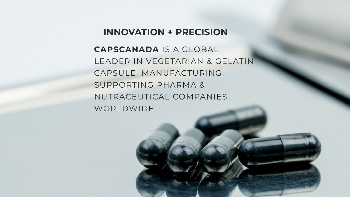 lyfegroupco's tweet image. Innovation + precision. @CapsCanada is a global leader in vegetarian &amp;amp; gelatin capsule manufacturing, supporting pharma &amp;amp; nutraceutical companies worldwide. lyfegroup.com/about/company-…

#emptycapsules #hardcapsules #health