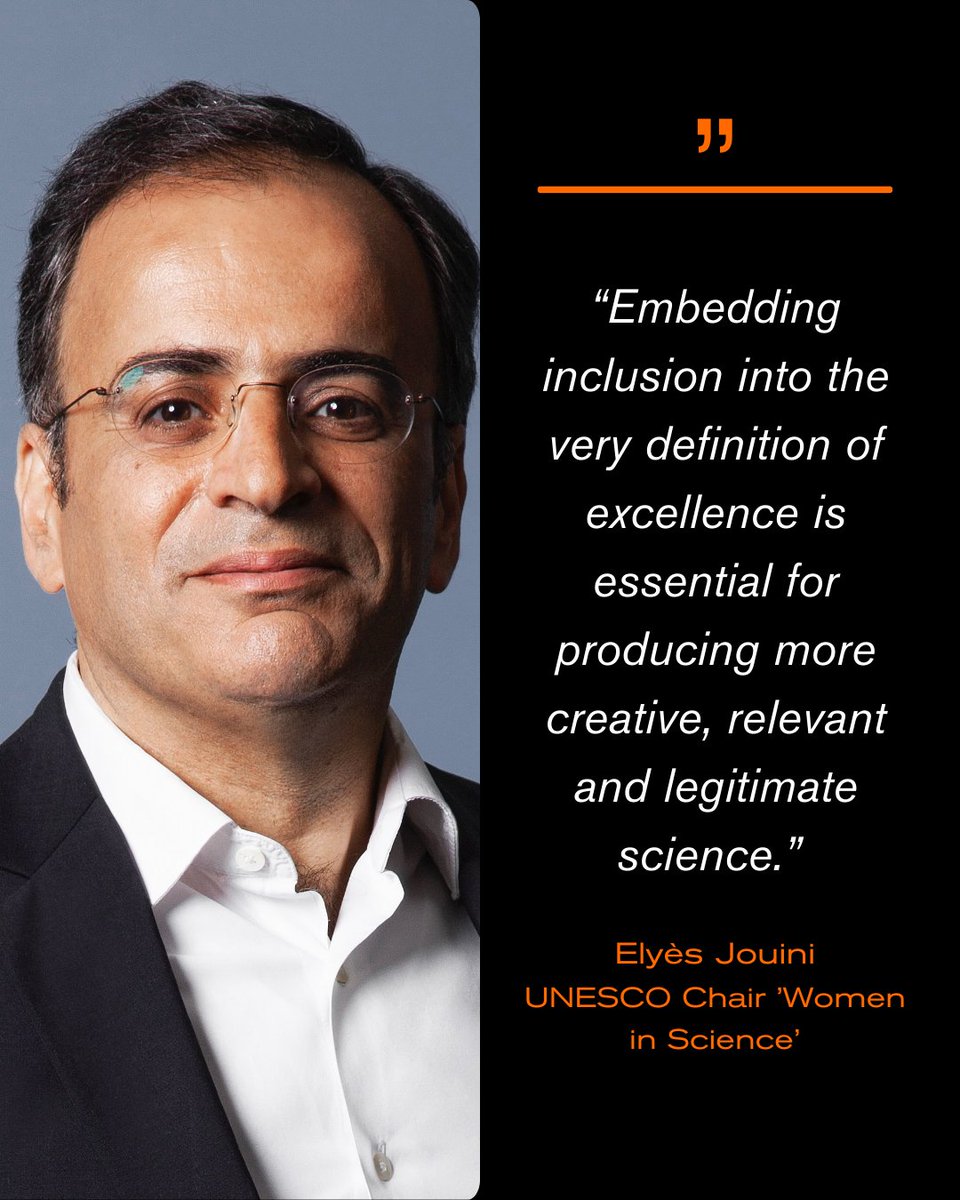 ERC_Research's tweet photo. 'Exclusion creates blind spots that cost lives and limit innovation,'
Elyรจs Jouini, @UNESCO Chair of 'Women and Science', in the latest #ERCMagazine.
Inclusion makes science stronger ๐ https://t.co/tRdYZQGbkV
#DiversityInScience #InclusiveResearch #ScienceforSociety https://t.co/RIc7pLPRdx