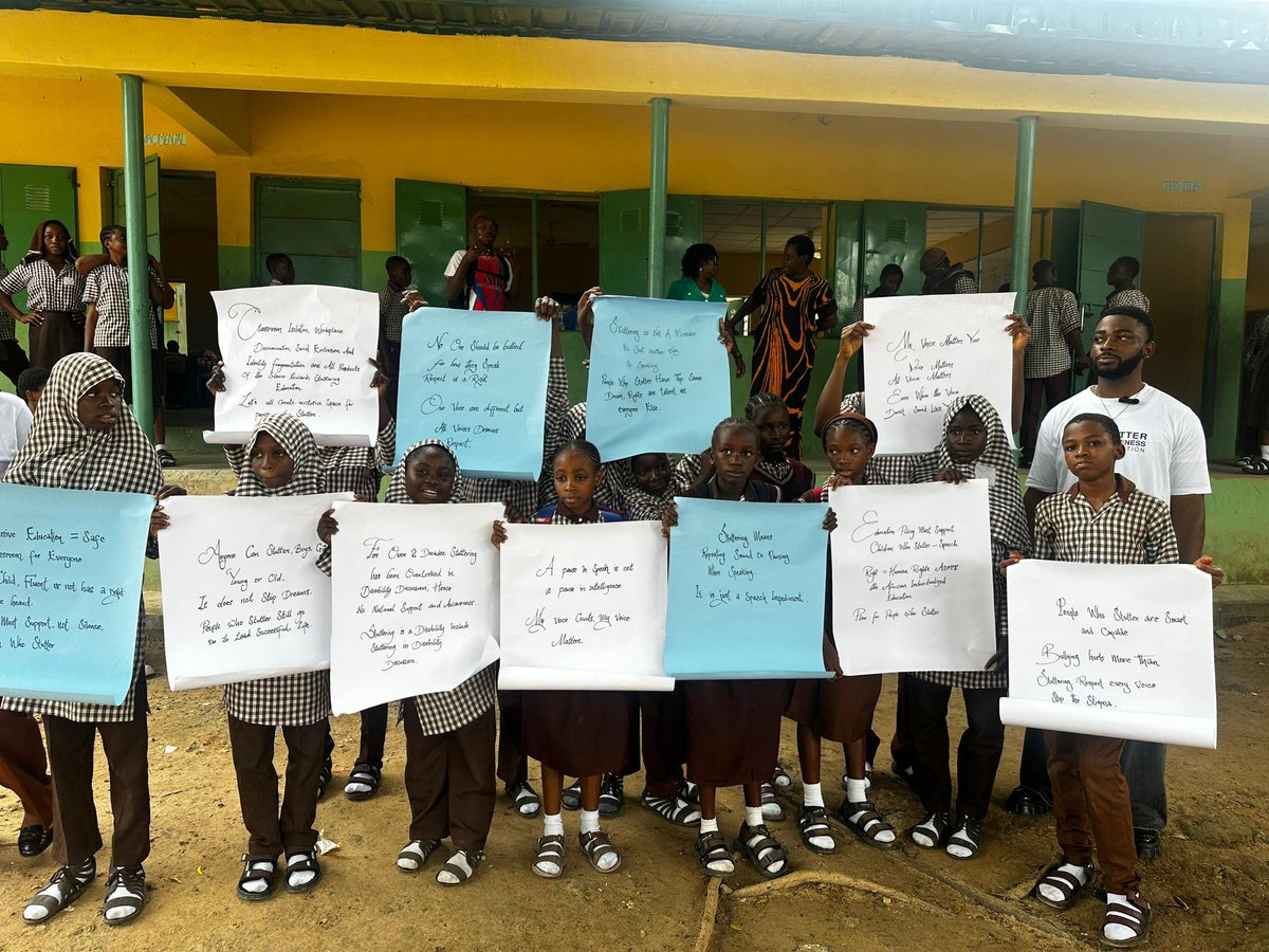 StutterAwarenes's tweet photo. More messages from our students. Happy seeing this generation of kids educating people about stuttering.
#StutterAwarenessfoundation
#SpeakFromTheHeart
#StutterAwareness https://t.co/Jf2K46lECR
