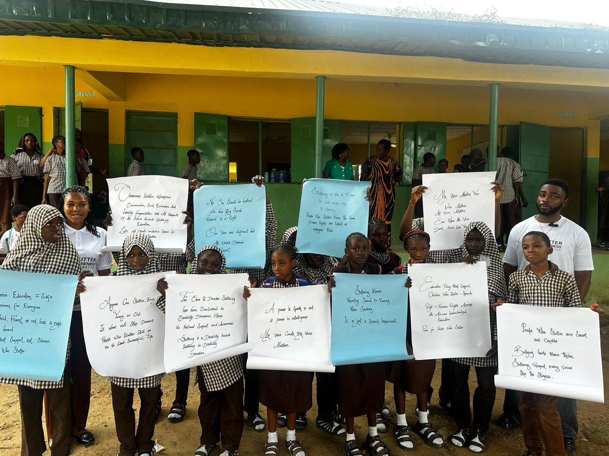 StutterAwarenes's tweet photo. More messages from our students. Happy seeing this generation of kids educating people about stuttering.
#StutterAwarenessfoundation
#SpeakFromTheHeart
#StutterAwareness https://t.co/Jf2K46lECR