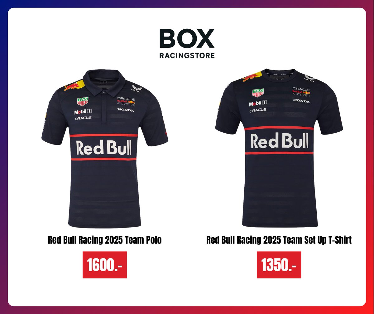 Box_Racingstore's tweet photo. ‼️เปิดพรีเว็บ USA ลด 70%

RedBull 🏎️

— Red Bull Racing 2025 Team Polo
ราคา 1600฿ 
— Red Bull Racing 2025 Team Set Up T-Shirt ( เหลือ S M L )
ราคา 1400 ฿

- มัดจำ 50% 📦 free shipping , รอของ 1-2 อาทิตย์

#พรีออเดอร์เมกา #ตลาดนัดF1 #พรีusa https://t.co/1uiCINBREH