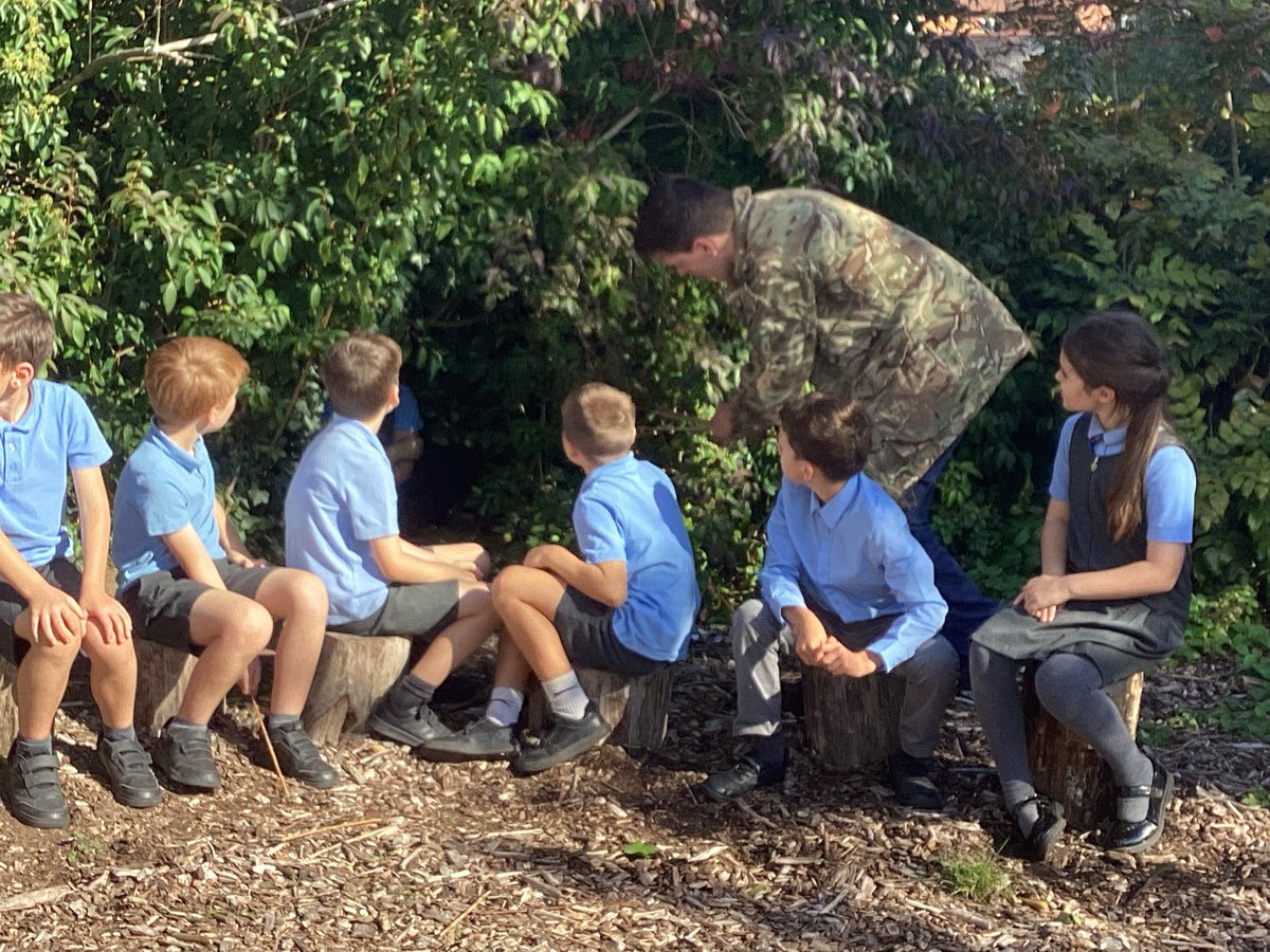 OurPrincethorpe's tweet photo. This afternoon, Year 3 and 4 headed outdoors for a survival adventure 🏕️❄️
We learned the “Rule of 3” for survival, imagined being stranded in Antarctica, and practiced building mini shelters – from lean-to’s to wigwams.
A fantastic start to our outdoor learning this year! https://t.co/mOGmuyh4i0