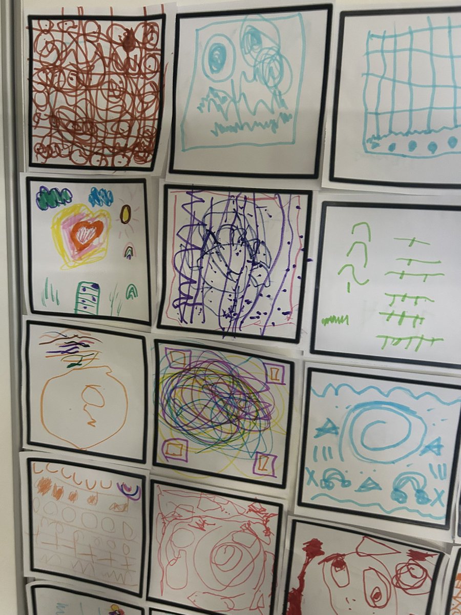 MrsGriffiths7's tweet image. We are planning what we will put on our wall mural! 

Today we looked at patterns from around the world and practiced making patterns on our square 

I think they all look so lovely together! ♥️ #eyfs #thewall #patterns #understandingoftheworld