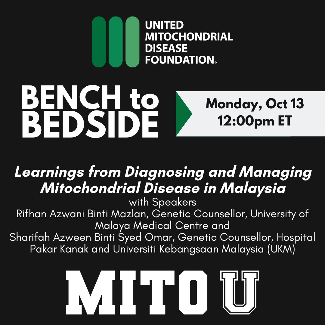 Science & Alliance - UMDF tweet media