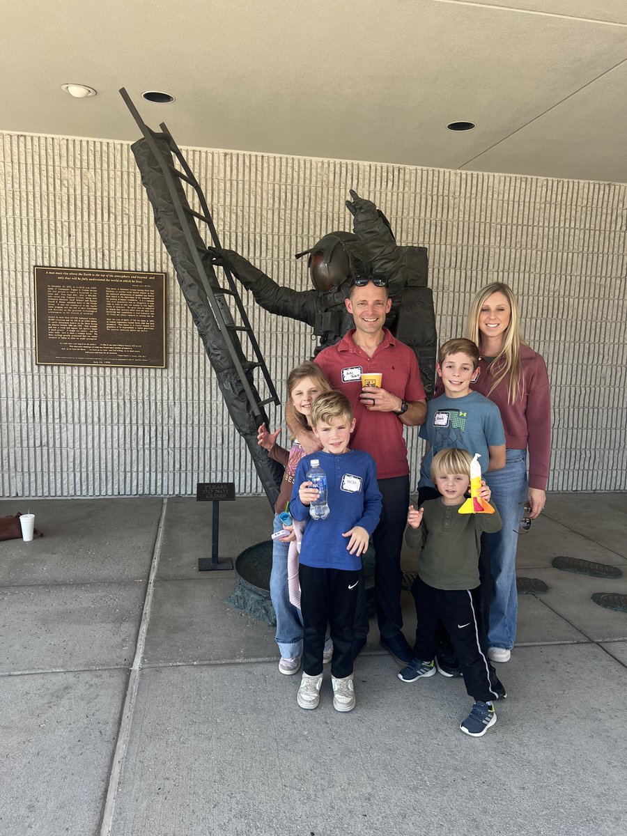 Andy_Talbott_'s tweet photo. Thrilled to keynote @the_cosmosphere  40th Camps Anniversary! Honored to inspire with my family, fueled by Jim Remar, Claire Ludes, and Lindsey Dreiling’s passion. Helen Unruh’s 40-year legacy drives Cosmosphere’s mission to ignite STEM curiosity in young minds. #Cosmosphere 🚀 https://t.co/iKd15WksHB