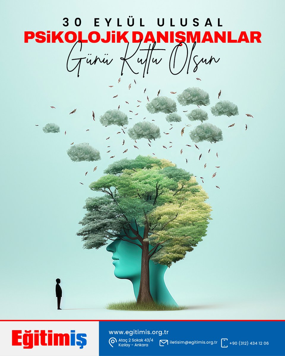 Eğitim hakkının ayrılmaz parçası olan psikolojik danışma hizmetlerini yürüten değerli meslektaşlarımızın gününü kutluyor, özverili emeklerini selamlıyoruz.

#psikolojikdanışmanlargünü #30eylülpsikolojikdanışmanlargünü