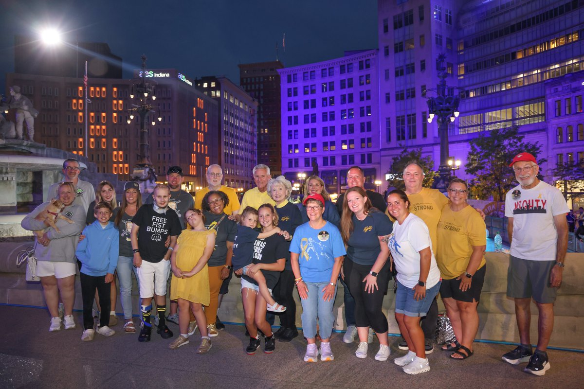 YPerspectiveLLC's tweet photo. 7 years strong. Lighting the night gold for Mason, for survivors, for fighters, and for angels. 💛  @MightyMasonFund #FightLikeAKid https://t.co/Aqp7fQEipy