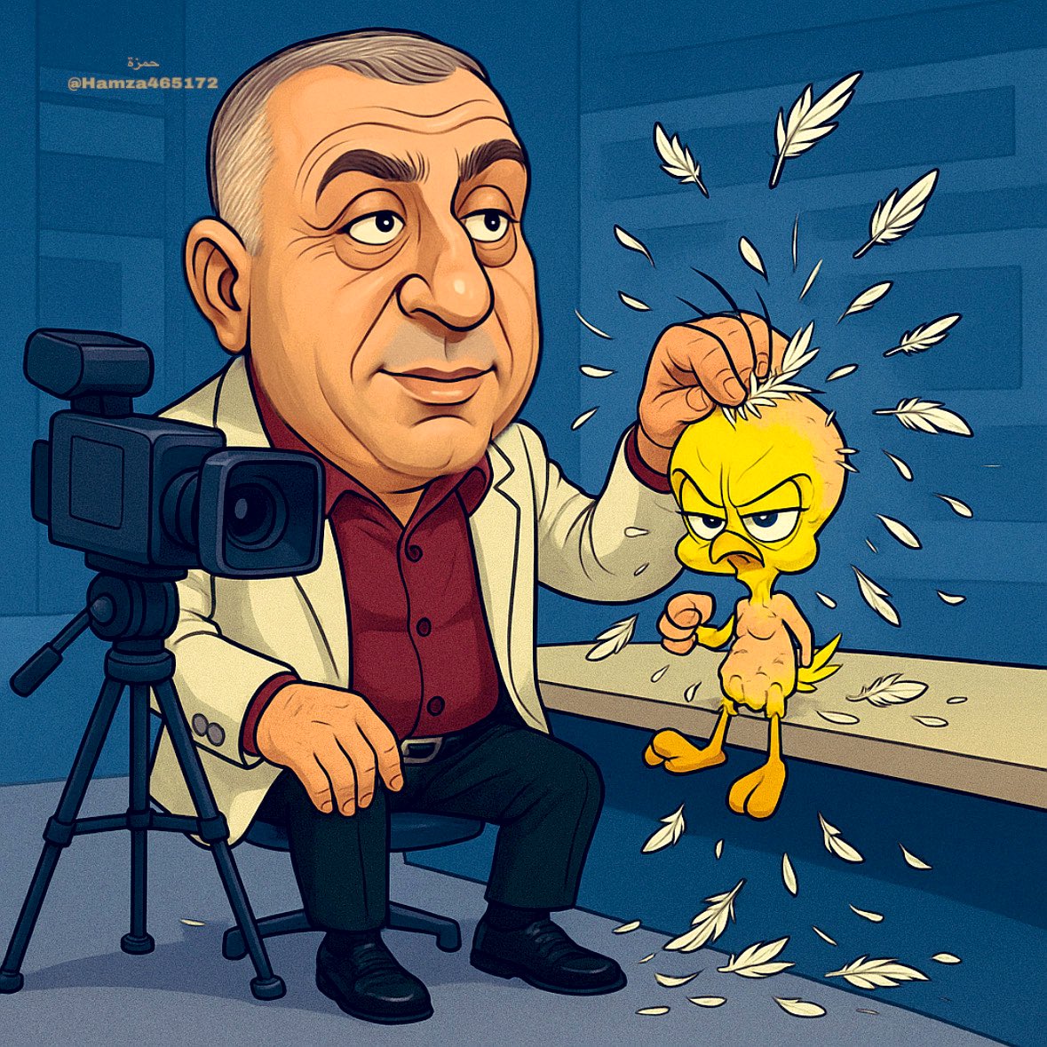 من عالطاولة نتفو نتف، نحنا ما إلنا دخل… هذول إعلاميين بين بعض.