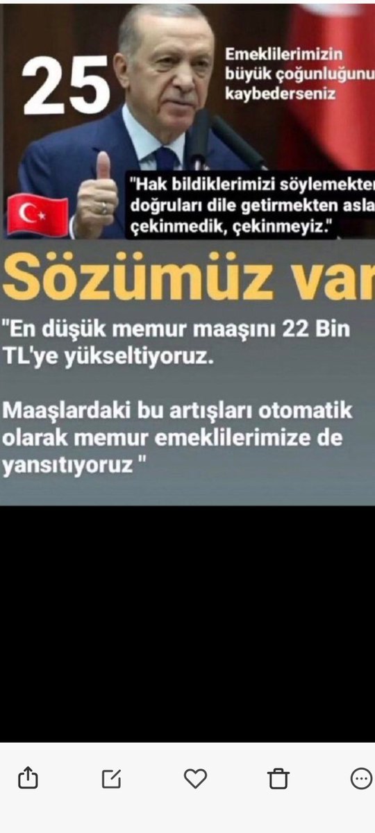 garipsi (@garipsi1) on Twitter photo Sayın yetkililer #EmekliMemur yasal/helal hakkı olan ve Sayın Reisin söz vermesine rağmen 375/40 KHK ile 29 aydır gasp edilen seyyanen zam sözünün acil yerine getirilmesini bekliyor. #MemurEmeklisineAdalet  <a href="/iletisim/">T.C. İletişim Başkanlığı</a> <a href="/Akparti/">AK Parti</a> <a href="/MHP_Bilgi/">MHP</a> <a href="/herkesicinCHP/">CHP 🇹🇷</a> <a href="/iyi_parti2025/">Son Kale İYİ Parti ☀️</a> <a href="/zaferpartisi/">Zafer Partisi</a> Sayın yetkililer #EmekliMemur yasal/helal hakkı olan ve Sayın Reisin söz vermesine rağmen 375/40 KHK ile 29 aydır gasp edilen seyyanen zam sözünün acil yerine getirilmesini bekliyor. #MemurEmeklisineAdalet  <a href="/iletisim/">T.C. İletişim Başkanlığı</a> <a href="/Akparti/">AK Parti</a> <a href="/MHP_Bilgi/">MHP</a> <a href="/herkesicinCHP/">CHP 🇹🇷</a> <a href="/iyi_parti2025/">Son Kale İYİ Parti ☀️</a> <a href="/zaferpartisi/">Zafer Partisi</a>