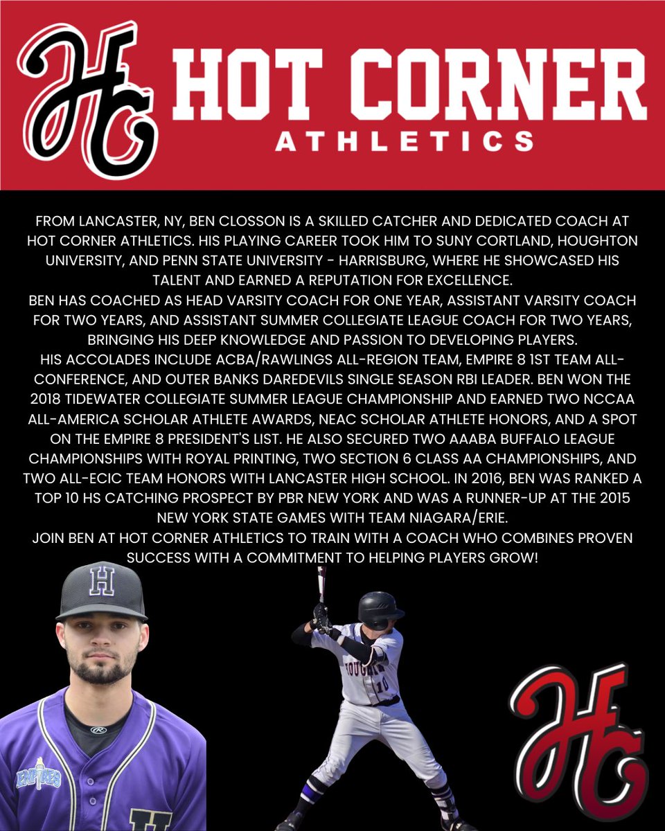 Hot Corner Athletics tweet media