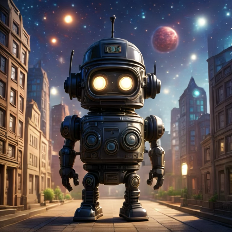 christna_a's tweet image. 🚀 Ein paar Klicks – und zack, ein kleiner Roboter steht mitten in der Stadt und schaut in die Sterne. 🤖✨
KI-Bildgeneratoren machen aus Ideen im Kopf Sekunden später Bilder fürs Auge. Zukunft? Schon längst da.

#AI #Robot #ImagePlayground #KI #FutureNow #TechFun