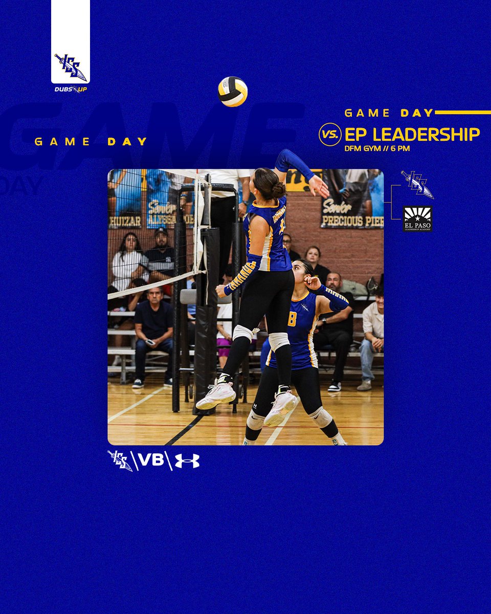 ICS_VB's tweet image. IT’S GAMEDAY!

Lady Warriors ⚔️ vs. El Paso Leadership Leaders 🪽

📆 Tuesday, September 30th, 2025

⌚️ 6 PM

📍Dave Frazier Memorial Gym

📺 fan.hudl.com/icswarriors

🎟️ fan.hudl.com/tickets/VGlja2…

#ICVB25 🏐
#GoWarriors ⚔️
#DubsUp ⚔️