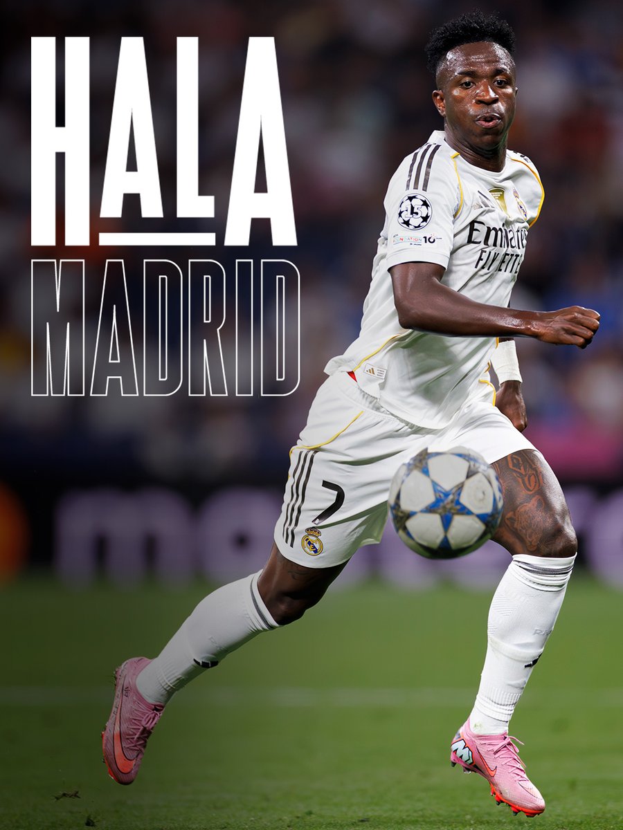 realmadrid's tweet photo. ⚽ ¡Rueda el balón en Almaty!
▶️ Kairat Almaty 🆚 @RealMadrid https://t.co/ViGJYtaBdw