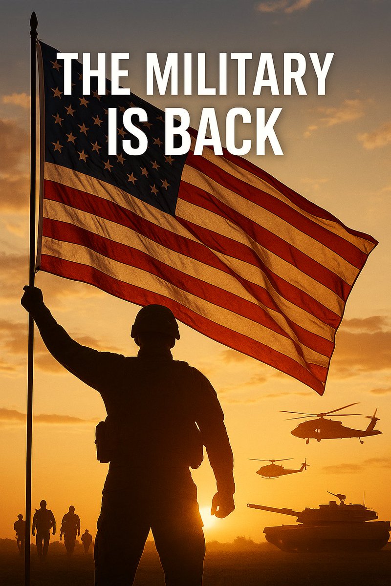 The Military Is BACK — Stronger, Sharper, United

Under President Trump and Secretary Hegseth, the message is clear: the “woke military” era is over. The War Department is rising. No more DEI distractions, no more identity politics in uniform — only one mission: WIN.

Our troops