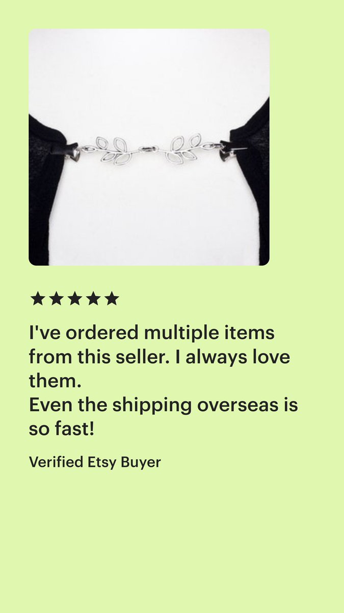 It's always lovely to hear from a happy customer 🥰 
inspira.etsy.com