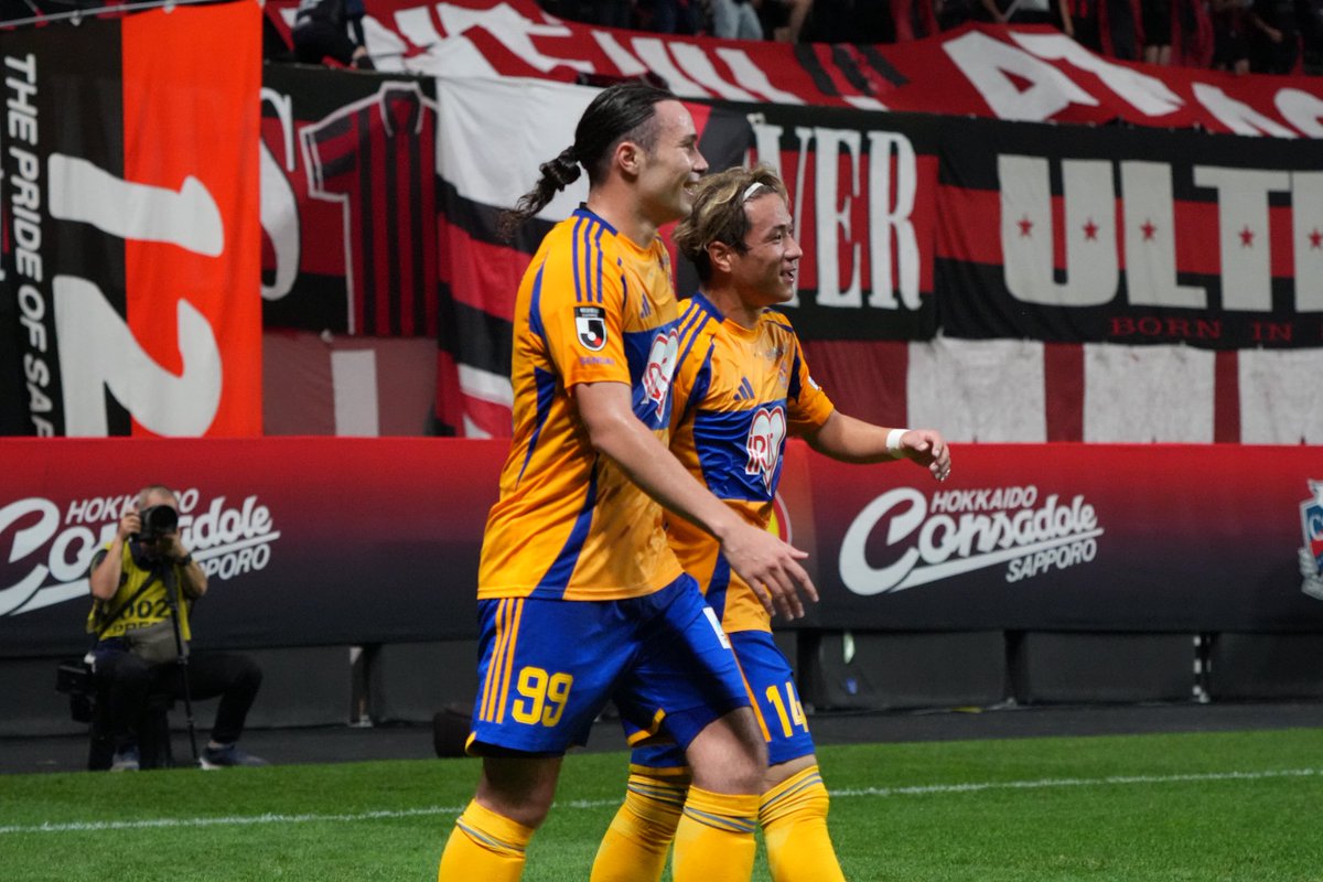 札幌での心強い応援ありがとうございました。 次節も共に戦いましょう