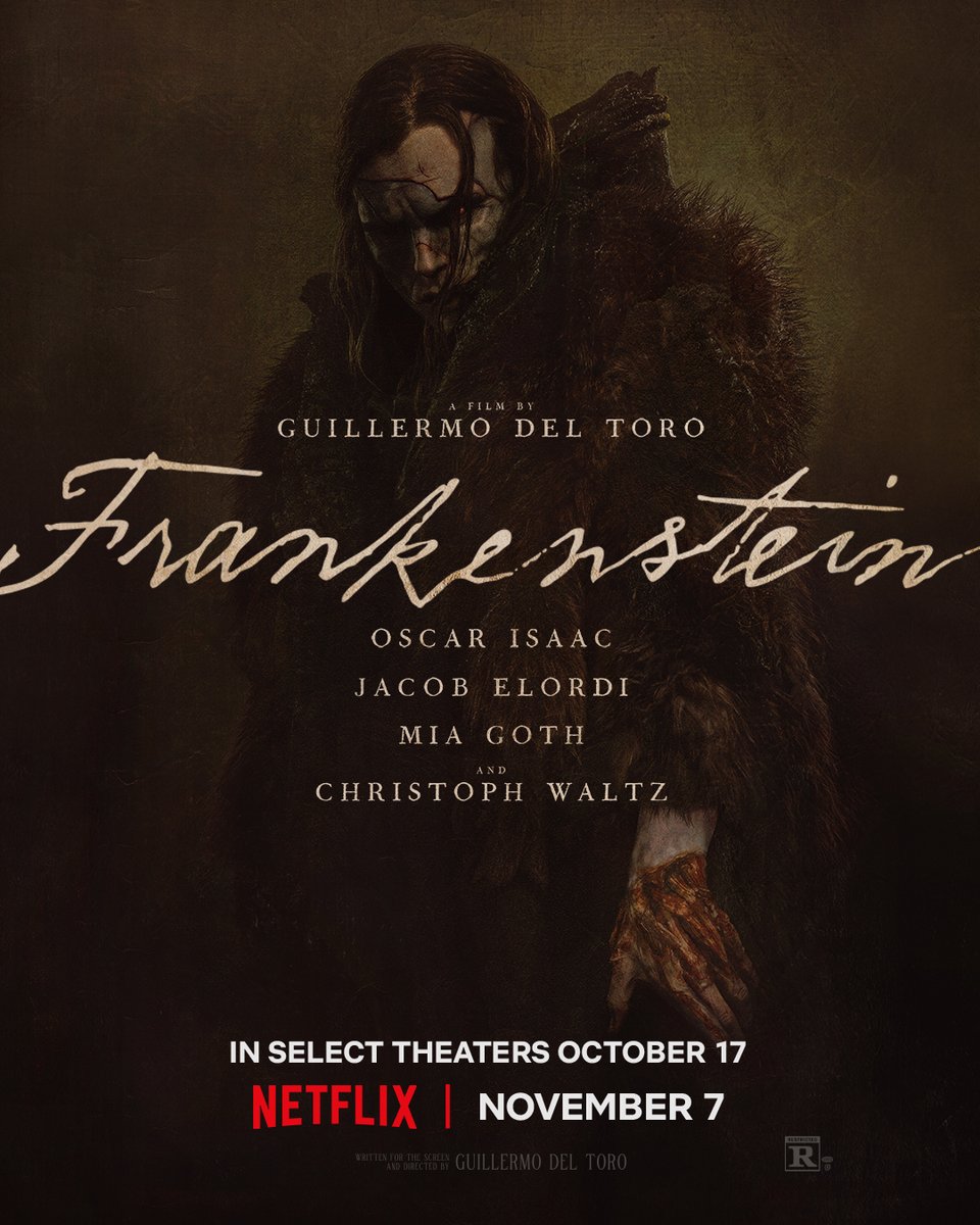 Officiële Frankenstein Netflix trailer met Oscar Isaac door Guillermo del Toro