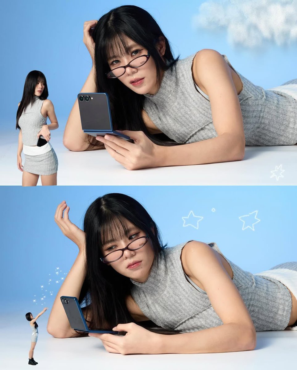WEEweerayaFC's tweet image. Flip it, style it, who dis?🩵 
#GalaxyZFlip7 #GalaxyAI

❤︎ weewrya | IG Post

— #weewrya 🌝🌷

💌 ติดต่องานน้องวี วีรยาได้ที่; 
🔗linktr.ee/weeweeraya.work
𝐅𝐨𝐥𝐥𝐨𝐰 𝐖𝐄𝐄: linktr.ee/weeweerayathfc

X : @whoRwee_