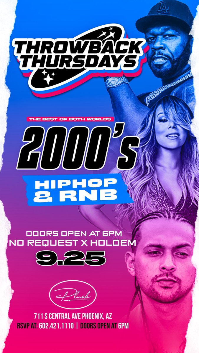 🎨: <a href="/jhow5O1/">J How</a> 
🎭: “Throwback Thursday: 9/25” Flyer
📍: Phoenix, AZ
#CreatedByJHow #DigitalTrapStar