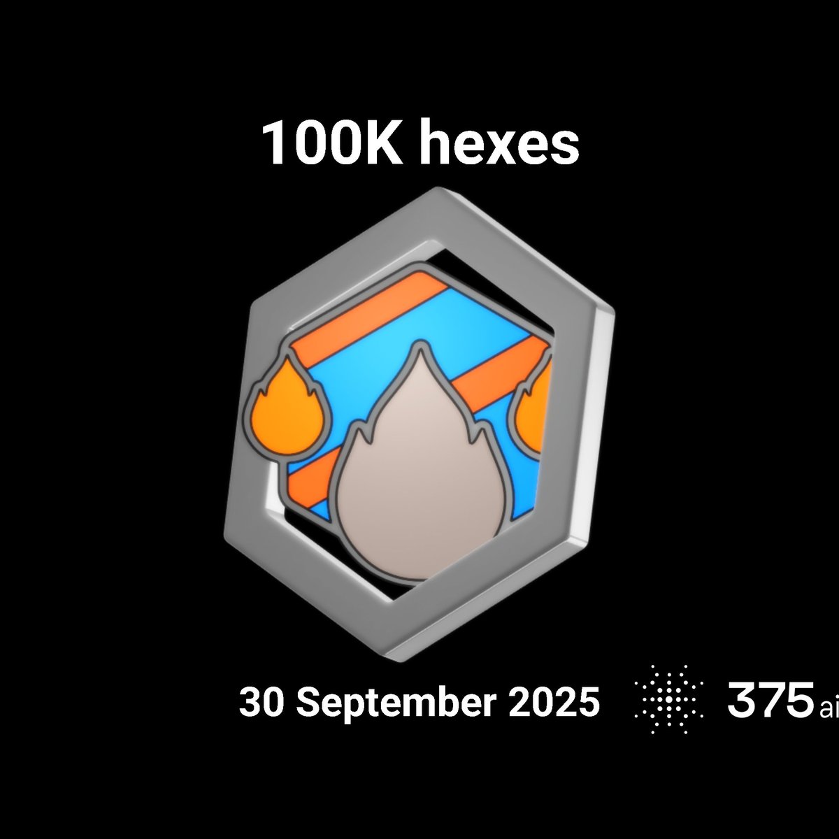 AbdulbBabankowa's tweet image. I’ve just covered 100K hexes on #375go! #discovergo