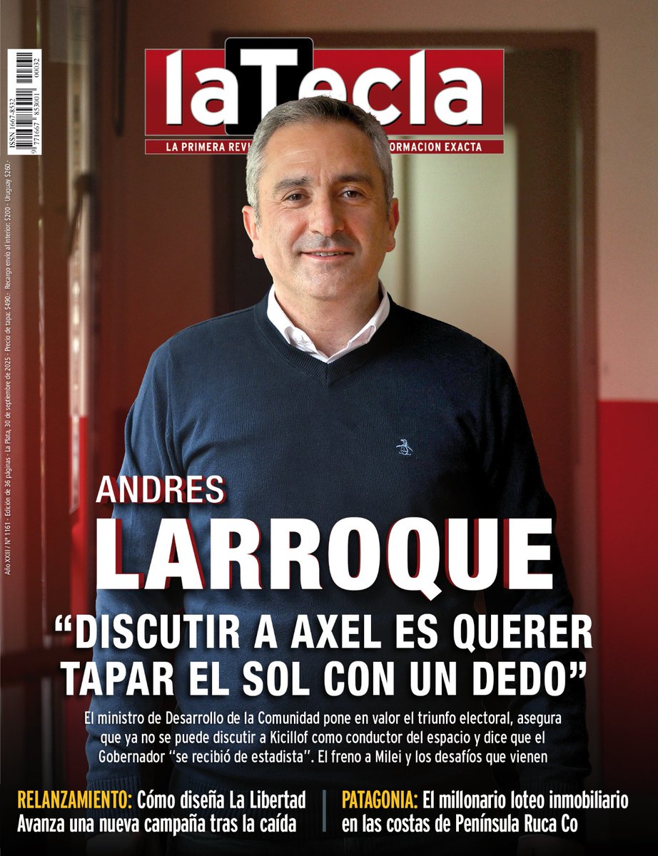 Comparto la nota que me hicieron para La Tecla en la que hablamos de política, gestión y los desafíos que tenemos a futuro.

Gracias <a href="/hernansanchez03/">Hernán Sánchez</a> y <a href="/Sosandres/">Andrés Sosa</a> por la entrevista.

🔗 latecla.info/161877-discuti…