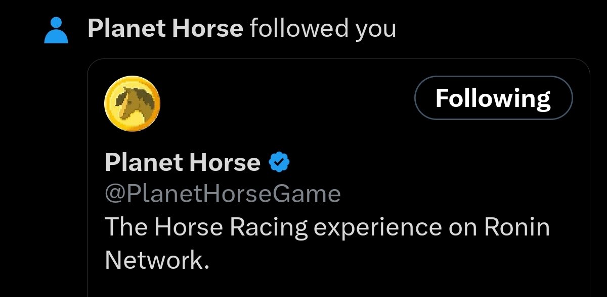 Miss Ace (@cryptoaceph) on Twitter photo The community’s voice is heard loud and clear! 🔥 <a href="/PlanetHorseGame/">Planet Horse</a> just followed the official <a href="/crypto_gunz/">CryptoGunz</a> X account 👀 Two powerhouses in Web3 gaming coming together
This is the kind of synergy that pushes the ecosystem forward. The hype is REAL, fam. 🚀
MAY THE $PHORSE BE The community’s voice is heard loud and clear! 🔥 <a href="/PlanetHorseGame/">Planet Horse</a> just followed the official <a href="/crypto_gunz/">CryptoGunz</a> X account 👀 Two powerhouses in Web3 gaming coming together
This is the kind of synergy that pushes the ecosystem forward. The hype is REAL, fam. 🚀
MAY THE $PHORSE BE