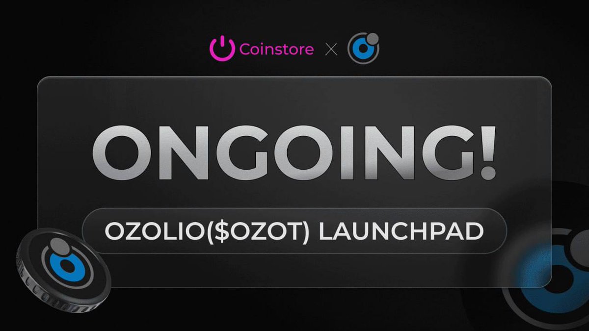 Techboi139675's tweet image. LISTING PRICE ALERT!
📈 $OZOT with a listing price of $0.26! 🚀 Will you be one of the early adopters?
h5.coinstore.vip/h5/signup?invi…
💎💎#OZOT #Launchpad #Coinstore #Airdrop #Bounus💎💎