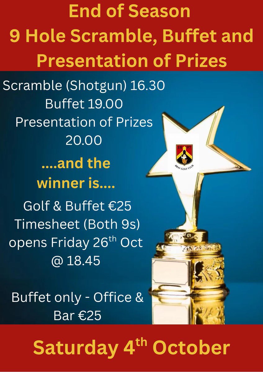 Bray Golf Club tweet media