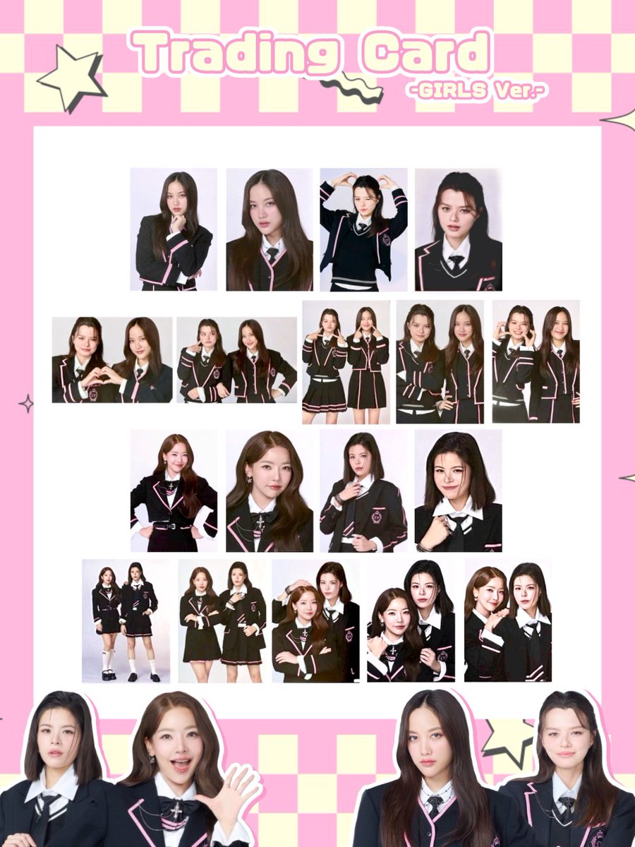 55Neko_'s tweet photo. GIRLSのトレカ一覧です

#FayMay  #FreenBecky 
#IDOLFACTORYFMINOSAKA https://t.co/geiB7kYPAl