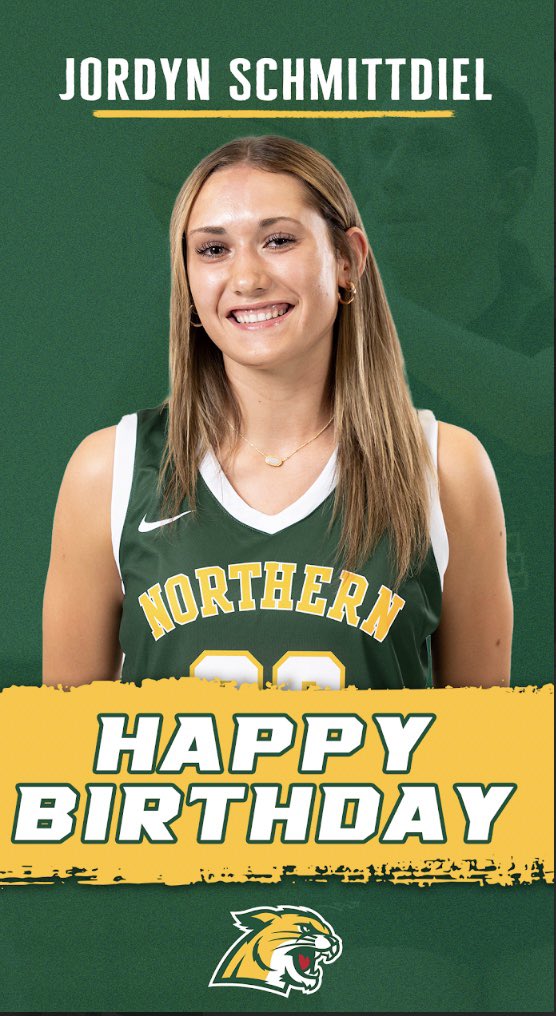 Happy Birthday to our sophomore guard, Jordyn Schmittdiel! 🎊🎉