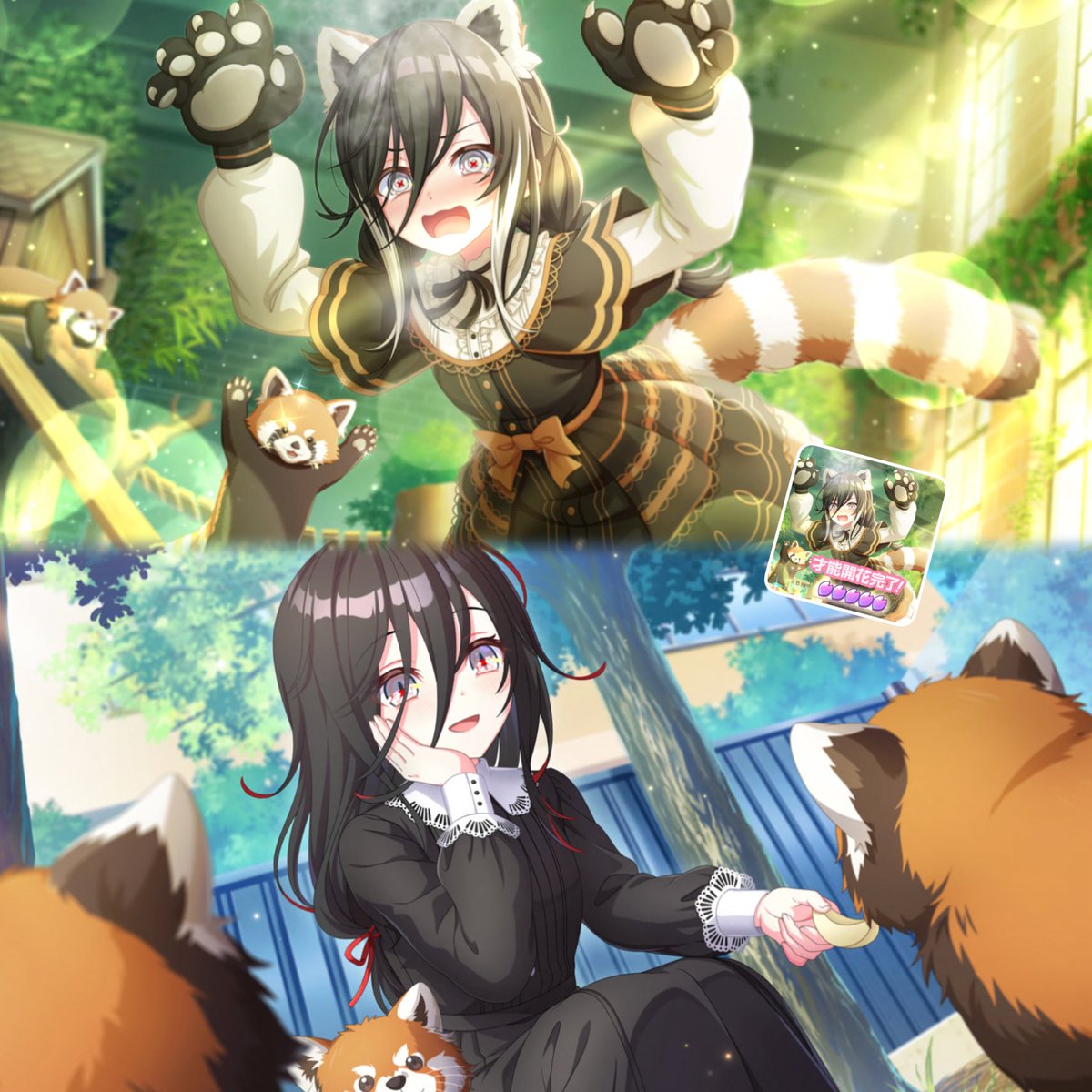 ち、近づかないでっ！🐾