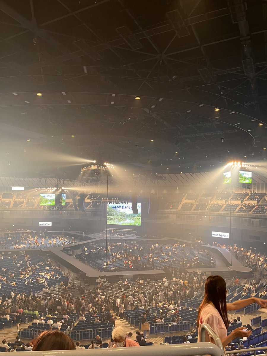 #小田和正　小田さんのコンサート終了。明日は行かない。これが最後にならない事を願います。