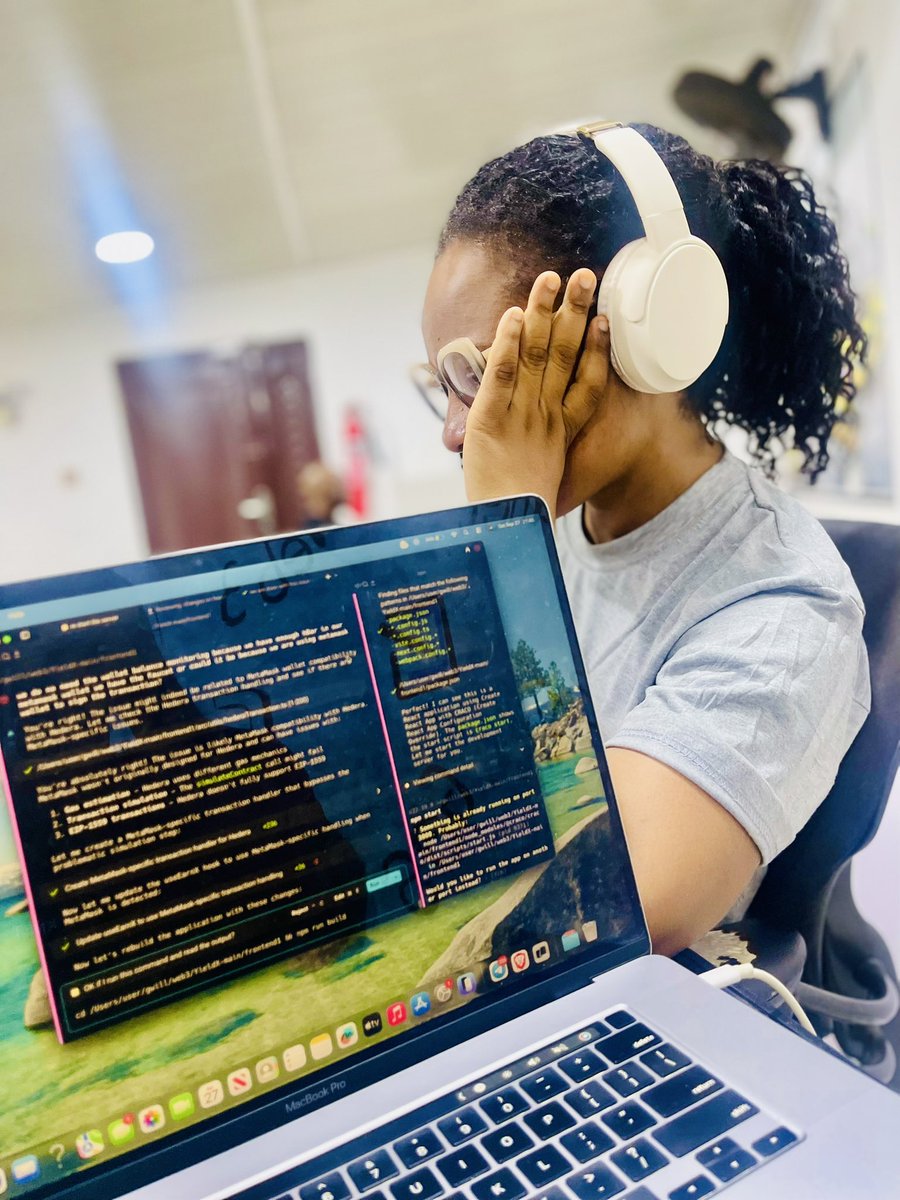 JighereS's tweet image. gm gm web3 fam

stay locked in 
#Web3  #BlockchainTech #womenintech  #RustDev #DeFi