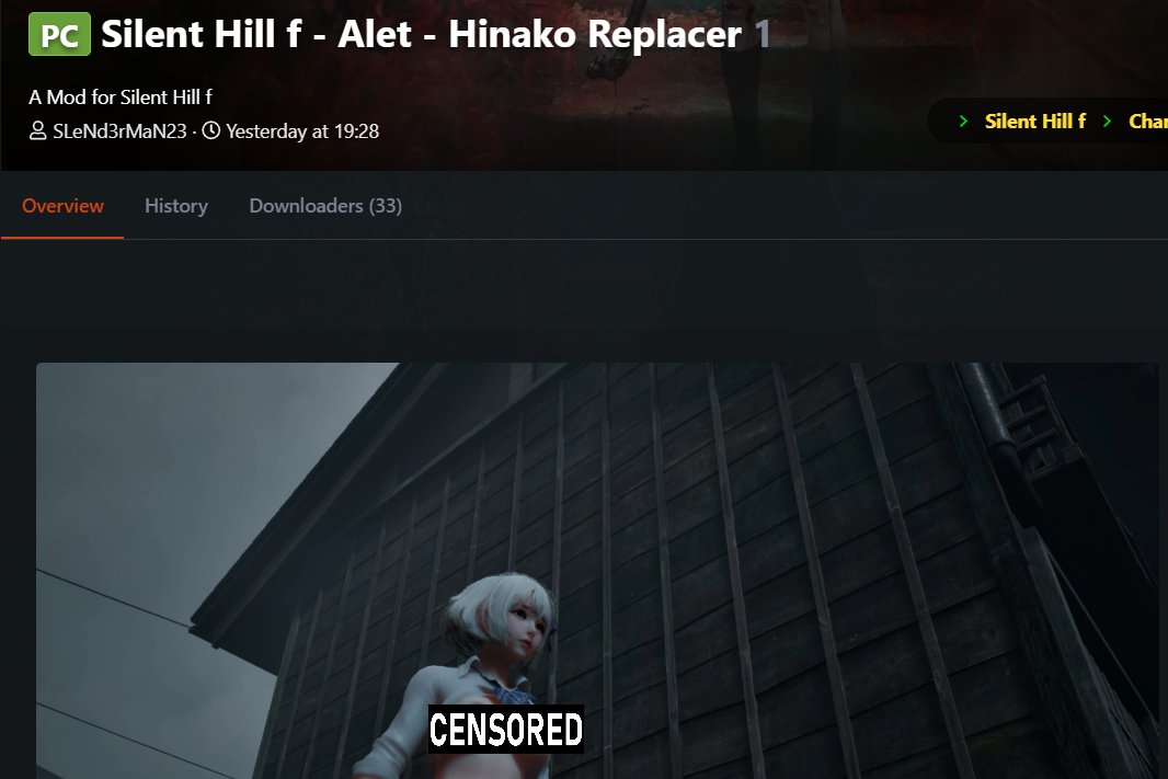 AyakaMods's tweet image. Another mod removed from NexusMods has been rescued and uploaded to AyakaMods.

Get the mod uncensored on our website!

Help us fight censorship, by helping us grow with a follow, share and like!