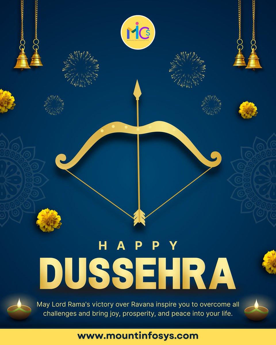 mountinfocon's tweet photo. Happy Dussehra! May Lord Rama's victory over Ravana inspire you to overcome all challenges and bring joy, prosperity, and peace into your life.
@mountinfocon
#MICS #happydussehra #ravandahen #navratrifestival #navratri2025 #navratrigarba #navratrivibes #navaratrispecial https://t.co/rJKgJmlaZ6