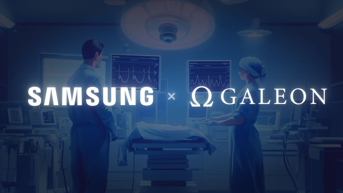 This is the kind of DeSci use case we’ve all been waiting for.

Samsung is working with <a href="/GaleonCare/">Galeon</a> to train AI on ultrasound diagnostics – not by just “collecting data,” but by building a system where hospitals keep control, patients remain private, and model training is fully