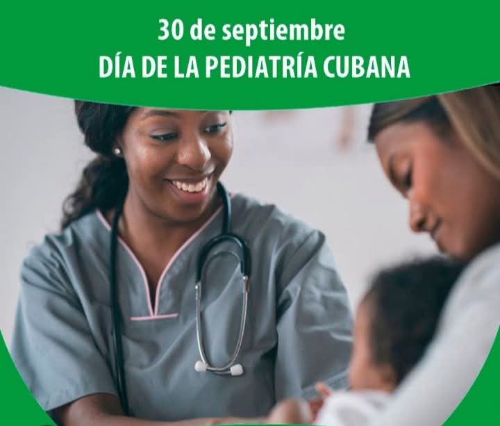 Nuestro reconocimiento y felicitación a todos los pediatras de #Cuba. A quienes dentro y fuera de nuestra nación, salvan vidas con ciencia y amor.
#SantiagoDeCuba