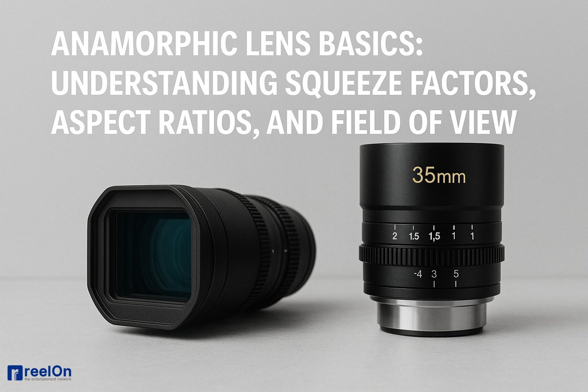 reelOnApp's tweet image. From squeeze factors to aspect ratios, anamorphic lenses change how we frame stories. Understanding the basics is key to unlocking their cinematic potential.

👉 blog.reelon.com/career-tips/an…

#Anamorphic #Cinematography #Filmmaking #VisualStorytelling #FilmIndustry #reelOn