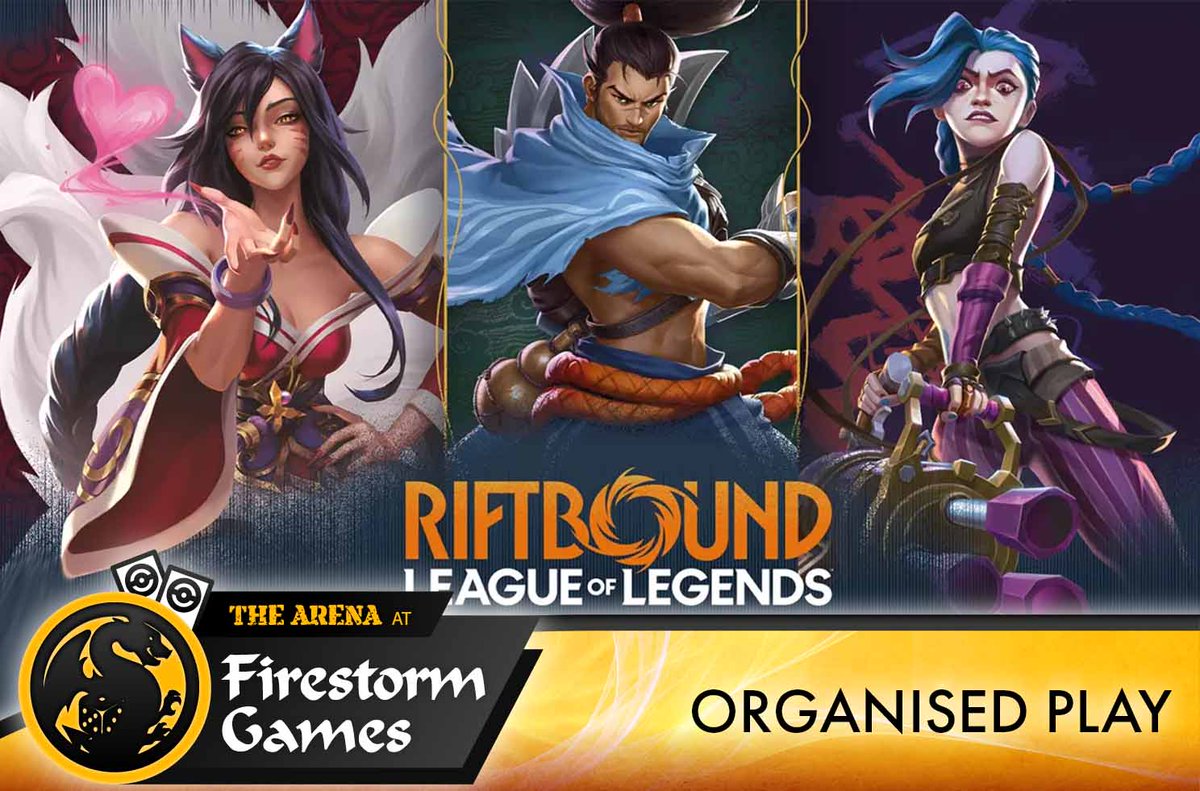 TeepoIsTeepo's tweet photo. In the south Wales area and looking at trying out @playriftbound? I'll be running some demo games at firestorm games in Cardiff on the 18th of October!
Limited promos available so get your tickets asap!

https://t.co/tBSfd33n49 https://t.co/T5Q2cPJedI