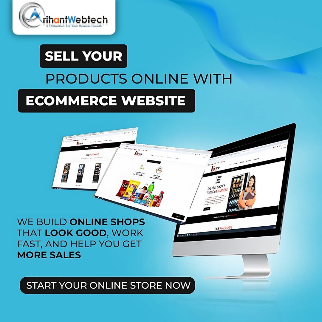arihantwebtech's tweet image. 🚀 Take your business online with Arihant Webtech!
We build fast, stunning &amp;amp; sales-driven E-commerce Websites to help you grow.

Start your online store today 👉 arihantwebtech.com

#EcommerceWebsite #WebDevelopment #ArihantWebtech