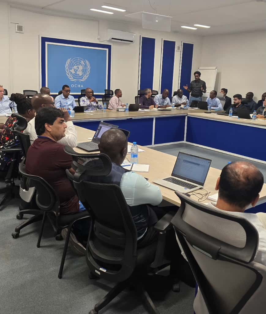 OCHASom's tweet photo. Humanitarian partners in #Somalia today held a joint analysis workshop #JIAF, in preparation for the 2026 Humanitarian Needs and Response Plan.  

Partners discussed the shocks that are expected to drive humanitarian needs in 2026. https://t.co/gL1AnQtfVn