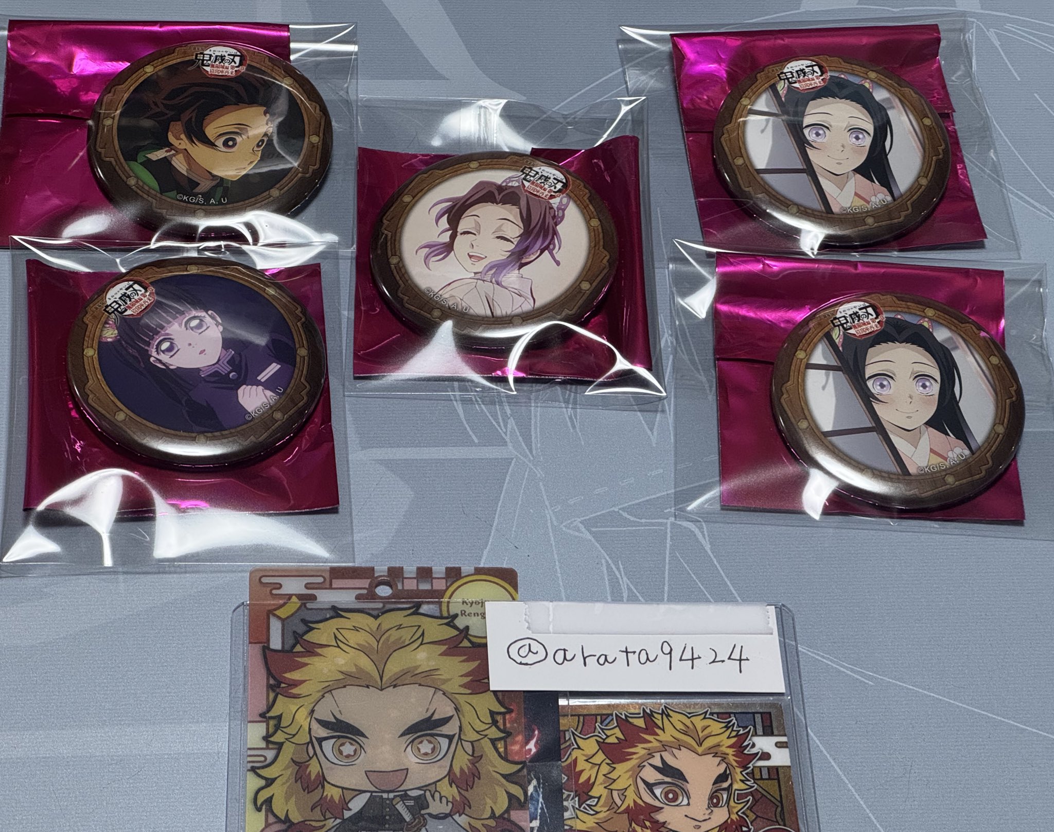 ♬.*゜さま専用出品　鬼滅の刃 繋ぐ しのぶとカナエ E賞2点、F賞1点 ufotable on X: 