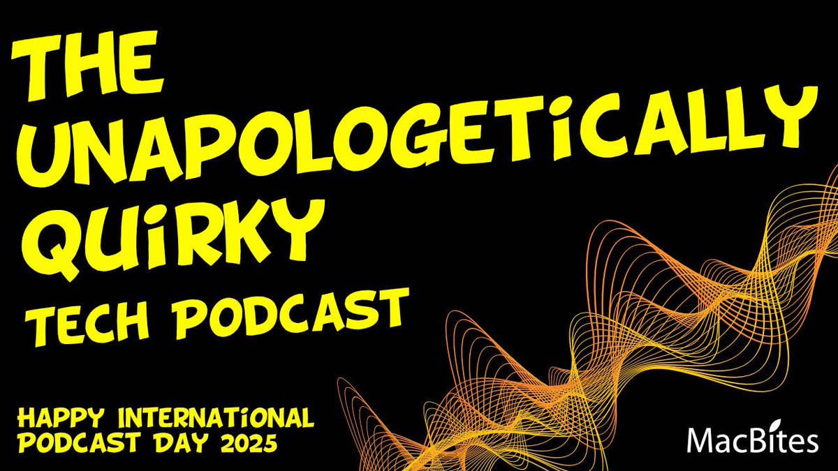 Happy International Podcast Day from the quirkiest podcast out there 
<a href="/MacBites/">MacBites</a>
 
Entertaining our MacBites family of unapologetic geeks for 18 years and counting! 

#InternationalPodcastDay 

P.S. New show out TODAY!