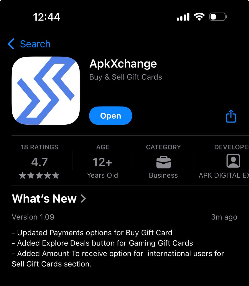 ApkJnr's tweet image. We just Rolled out the new UPDATE of ApkXchange on the App Store and Play Store. Kindly make sure to update your app to this latest version to get access to the new features. DOWNLOAD NOW