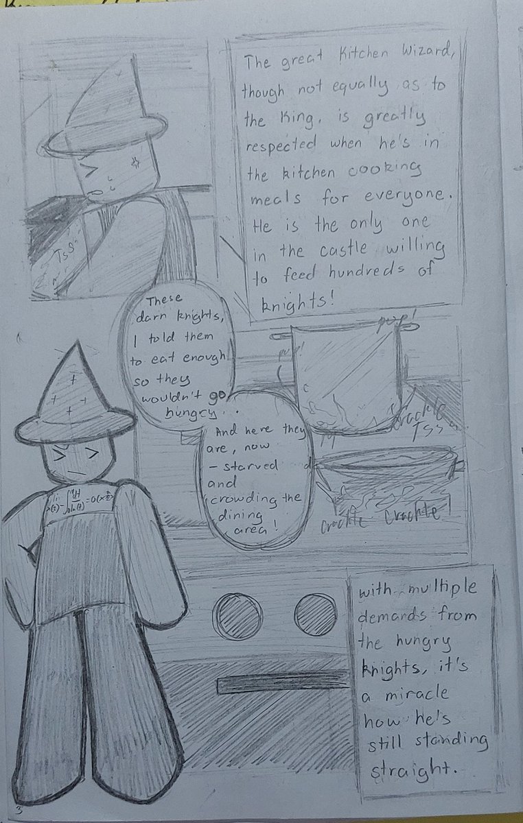 whimsyxmaliah's tweet photo. COOKS AND SORCERERS✨️[PROLOGUE] (1/3)
#robloxart #BlockTales #kitchenwizard #ghostchef #OC #OCxCanon https://t.co/MofEzpXKWg