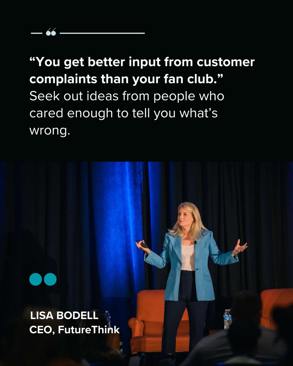 Lisa Bodell tweet media