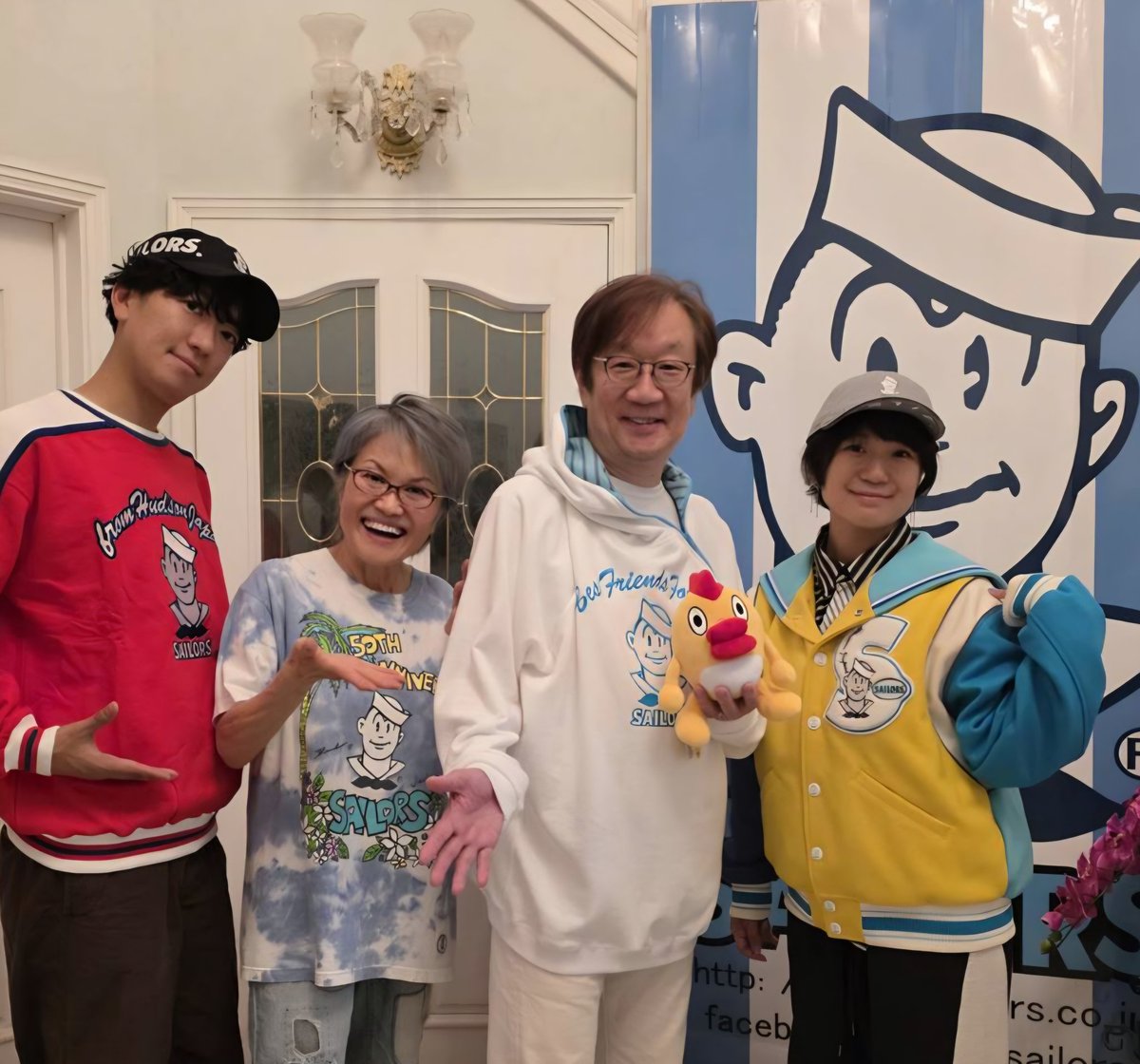 エブリーのお天気担当 木原実家族でSAILORS に 実優ちゃんとは30年ぶり