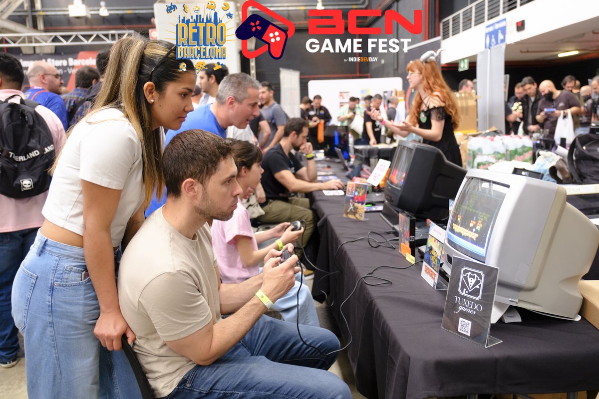 Nos complace informaros que estaremos de nuevo en la <a href="/bcngamefest/">BCN Game Fest</a> (antigua @indiedevday) con un stand bien chulo de consolas clásicas, nuevas propuestas de juego que os encantarán y algunas cosillas en primicia de Neoretro.
Os esperamos del 10 al 12 de octubre en <a href="/fargahospitalet/">La Farga de L'Hospitalet</a>